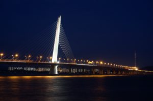 shenzhen bay bridge, shenzhen, bridge