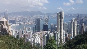hong kong, skyscrapera, city