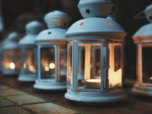 lamps, lanterns, candles