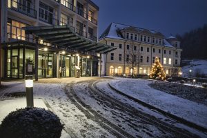 hotel, winter, season