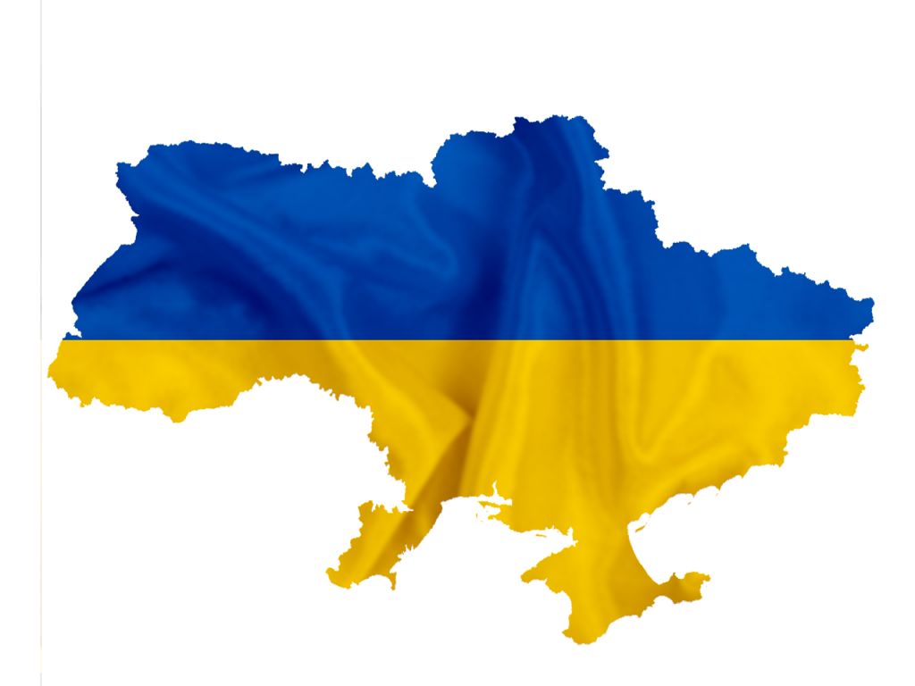 ukraine, national flag, borders